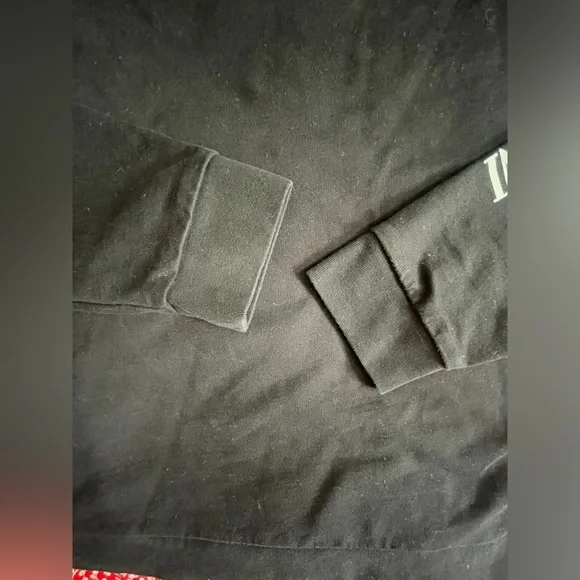 EA7 Emporio Armani Black Logo Hoodie Ladies XL - Picture 11 of 15